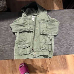 The Genuine Article by OshKosh B’gosh  green fall jacket size 18 months